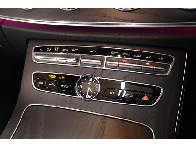 Eクラス E200 クーペ スポーツ AMGスタイリング&RSP 中期型 黒本革&シートヒーター HUD ナビTV スマホ連携 BT音楽 360カメラ PTS DSRC LEDーH/L エアバランスPKG AMGエアロ&19AW 2年保証(28枚目)