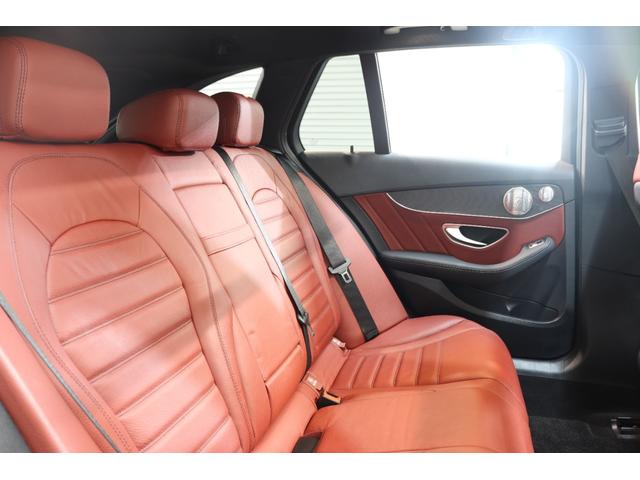 Cクラスステーションワゴン C200ステーションワゴンアバンギャルドAMGライン レザーEXC&レーダーSP 後期型 赤本革&Sヒーター HUD ナビTV BT音楽 Bカメラ PTS AMGエアロ&18AW AMGスポーツステア LEDライト 自動Rゲート エアサス 2年保証付(28枚目)