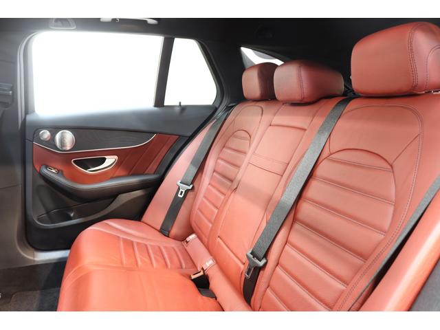 Cクラスステーションワゴン C200ステーションワゴンアバンギャルドAMGライン レザーEXC&レーダーSP 後期型 赤本革&Sヒーター HUD ナビTV BT音楽 Bカメラ PTS AMGエアロ&18AW AMGスポーツステア LEDライト 自動Rゲート エアサス 2年保証付(30枚目)