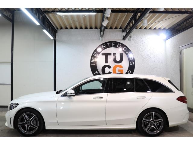 Cクラスステーションワゴン C200ステーションワゴンアバンギャルドAMGライン レザーEXC&レーダーSP 後期型 赤本革&Sヒーター HUD ナビTV BT音楽 Bカメラ PTS AMGエアロ&18AW AMGスポーツステア LEDライト 自動Rゲート エアサス 2年保証付(38枚目)