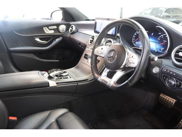 Cクラス C43 4マチック RSP 後期型 MEコネ 黒本革 パノSR HUD 純ナビTV スマホ連携 ブルメスター Bカメラ PTS DSRC エアバランスP AMGエアロ&19AW AMGライドCサス 9AT 2年保証付(13枚目)