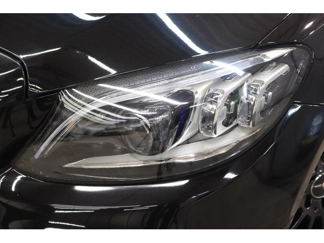 Cクラス C43 4マチック RSP 後期型 MEコネ 黒本革 パノSR HUD 純ナビTV スマホ連携 ブルメスター Bカメラ PTS DSRC エアバランスP AMGエアロ&19AW AMGライドCサス 9AT 2年保証付(20枚目)