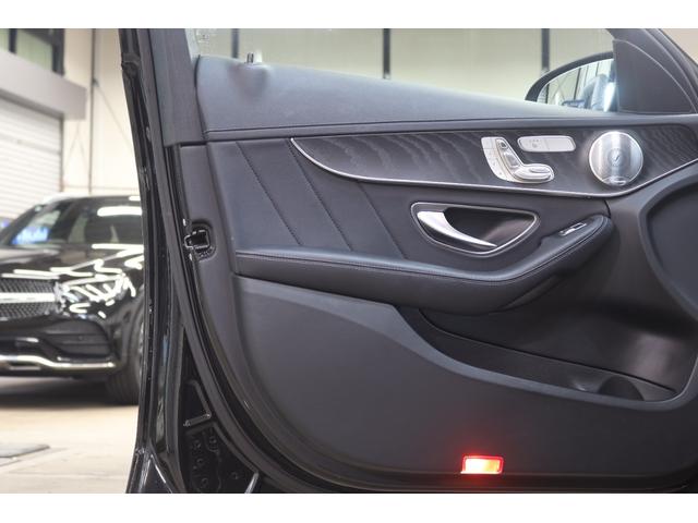 Cクラス C43 4マチック RSP 後期型 MEコネ 黒本革 パノSR HUD 純ナビTV スマホ連携 ブルメスター Bカメラ PTS DSRC エアバランスP AMGエアロ&19AW AMGライドCサス 9AT 2年保証付(22枚目)