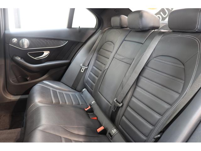 Cクラス C43 4マチック RSP 後期型 MEコネ 黒本革 パノSR HUD 純ナビTV スマホ連携 ブルメスター Bカメラ PTS DSRC エアバランスP AMGエアロ&19AW AMGライドCサス 9AT 2年保証付(30枚目)