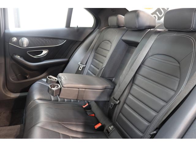 Cクラス C43 4マチック RSP 後期型 MEコネ 黒本革 パノSR HUD 純ナビTV スマホ連携 ブルメスター Bカメラ PTS DSRC エアバランスP AMGエアロ&19AW AMGライドCサス 9AT 2年保証付(31枚目)