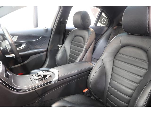 Cクラス C43 4マチック RSP 後期型 MEコネ 黒本革 パノSR HUD 純ナビTV スマホ連携 ブルメスター Bカメラ PTS DSRC エアバランスP AMGエアロ&19AW AMGライドCサス 9AT 2年保証付(32枚目)