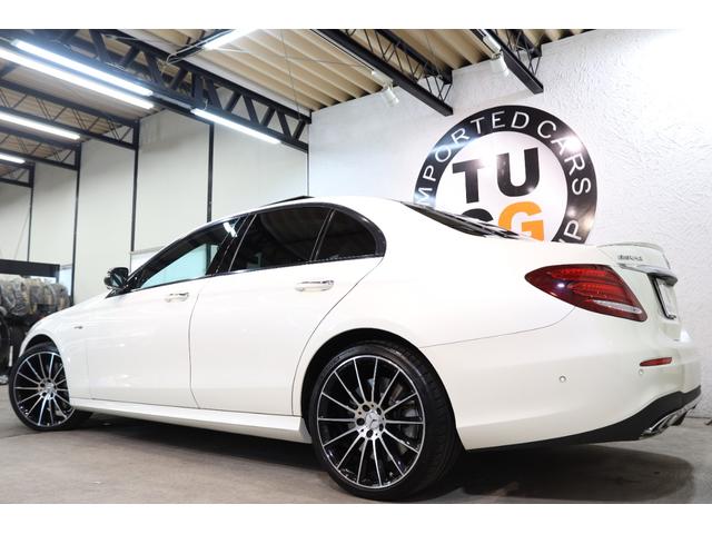 Ｅクラス Ｅ４３　４マチック　ＥＸＣ＆ＲＳＰ　１オーナー　ベージュ革＆ベンチレーター　パノＳＲ　ＨＵＤ　ナビＴＶ　スマホ連携　ブルメスター　３６０カメラ　ＰＴＳ　ハンズフリＡ　ＡＭＧエアロ＆２０ＡＷ＆ライドＣサス　ＬＥＤ　２年保証（4枚目）