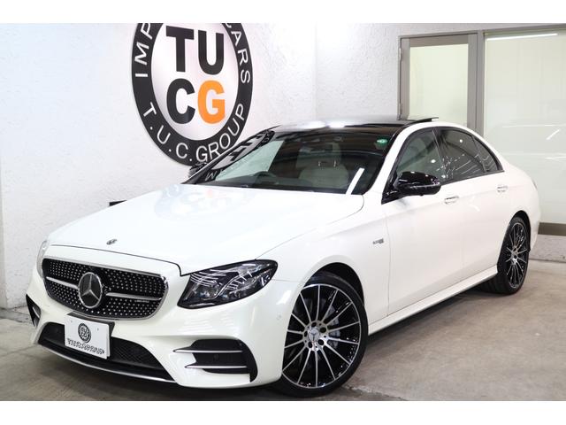 Ｅクラス Ｅ４３　４マチック　ＥＸＣ＆ＲＳＰ　１オーナー　ベージュ革＆ベンチレーター　パノＳＲ　ＨＵＤ　ナビＴＶ　スマホ連携　ブルメスター　３６０カメラ　ＰＴＳ　ハンズフリＡ　ＡＭＧエアロ＆２０ＡＷ＆ライドＣサス　ＬＥＤ　２年保証（12枚目）