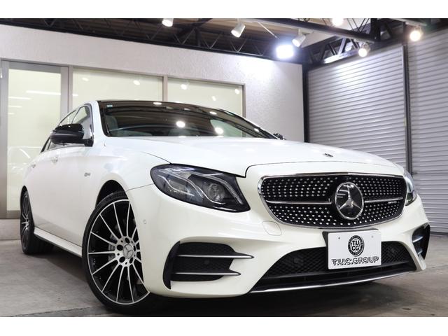 Ｅクラス Ｅ４３　４マチック　ＥＸＣ＆ＲＳＰ　１オーナー　ベージュ革＆ベンチレーター　パノＳＲ　ＨＵＤ　ナビＴＶ　スマホ連携　ブルメスター　３６０カメラ　ＰＴＳ　ハンズフリＡ　ＡＭＧエアロ＆２０ＡＷ＆ライドＣサス　ＬＥＤ　２年保証（40枚目）