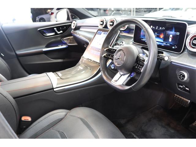 Ｃクラスステーションワゴン Ｃ４３　４マチック　ＲＳＰ　ＢＳＧ搭載　１オーナ　黒本革＆ベンチレーター　パノラマＳＲ　ＨＵＤ　ＭＢＵＸ／ＡＲナビＴＶ　スマホ連携　ブルメスター　３６０カメラ　ＰＴＳ　ＡＭＧエアロ＆１９ＡＷ　Ｒアクスルステア　２年保証付（13枚目）