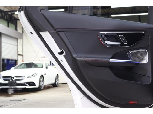 Ｃクラスステーションワゴン Ｃ４３　４マチック　ＲＳＰ　ＢＳＧ搭載　１オーナ　黒本革＆ベンチレーター　パノラマＳＲ　ＨＵＤ　ＭＢＵＸ／ＡＲナビＴＶ　スマホ連携　ブルメスター　３６０カメラ　ＰＴＳ　ＡＭＧエアロ＆１９ＡＷ　Ｒアクスルステア　２年保証付（23枚目）