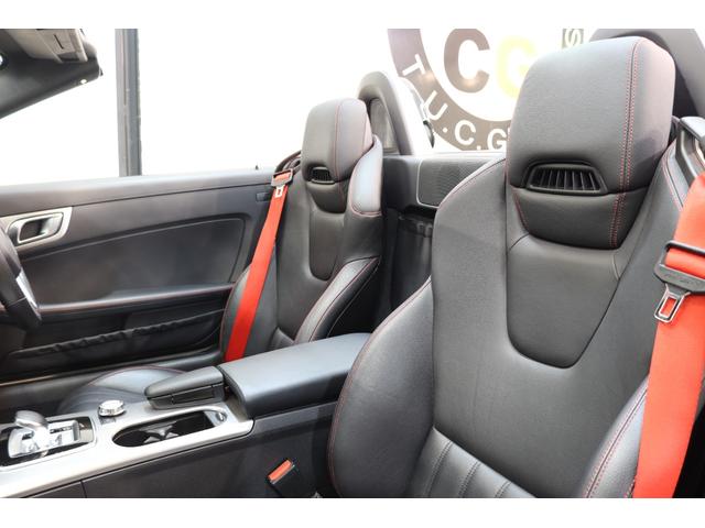 ＳＬＫ ＳＬＫ２００トレンド＋　ＡＭＧスポーツ＆ＲＳＰ　後期型　黒本革＆Ｓヒーター＆エアスカーフ　ガラスルーフ　純正ナビＴＶ　ＢＴ音楽　ＤＳＲＣ　キセノン＆ウォッシャ　ＡＭＧエアロ＆１８ＡＷ　９ＡＴ　キーレスキー　ドラレコ　２年保証（5枚目）