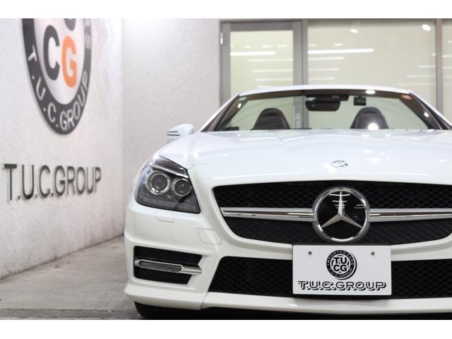 ＳＬＫ ＳＬＫ２００トレンド＋　ＡＭＧスポーツ＆ＲＳＰ　後期型　黒本革＆Ｓヒーター＆エアスカーフ　ガラスルーフ　純正ナビＴＶ　ＢＴ音楽　ＤＳＲＣ　キセノン＆ウォッシャ　ＡＭＧエアロ＆１８ＡＷ　９ＡＴ　キーレスキー　ドラレコ　２年保証（6枚目）