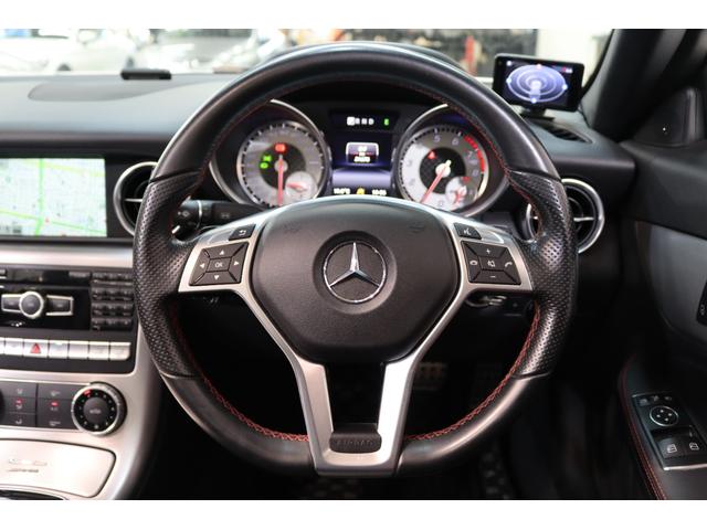 ＳＬＫ ＳＬＫ２００トレンド＋　ＡＭＧスポーツ＆ＲＳＰ　後期型　黒本革＆Ｓヒーター＆エアスカーフ　ガラスルーフ　純正ナビＴＶ　ＢＴ音楽　ＤＳＲＣ　キセノン＆ウォッシャ　ＡＭＧエアロ＆１８ＡＷ　９ＡＴ　キーレスキー　ドラレコ　２年保証（24枚目）