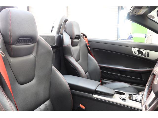 ＳＬＫ ＳＬＫ２００トレンド＋　ＡＭＧスポーツ＆ＲＳＰ　後期型　黒本革＆Ｓヒーター＆エアスカーフ　ガラスルーフ　純正ナビＴＶ　ＢＴ音楽　ＤＳＲＣ　キセノン＆ウォッシャ　ＡＭＧエアロ＆１８ＡＷ　９ＡＴ　キーレスキー　ドラレコ　２年保証（25枚目）