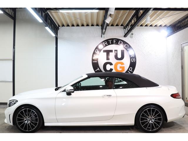 Ｃクラス Ｃ１８０カブリオレスポーツ　レザーＥＸＣ＆ＲＳＰ　１オーナー　後期型　ＭＥコネ　赤本革＆エアスカーフ　黒幌　ＨＵＤ　ナビＴＶ　スマホ連携　Ｂカメラ　ＰＴＳ　ＤＳＲＣ　ＡＭＧエアロ／１９ＡＷ　エアバランスＰＫＧ　９ＡＴ　２年保証付（38枚目）