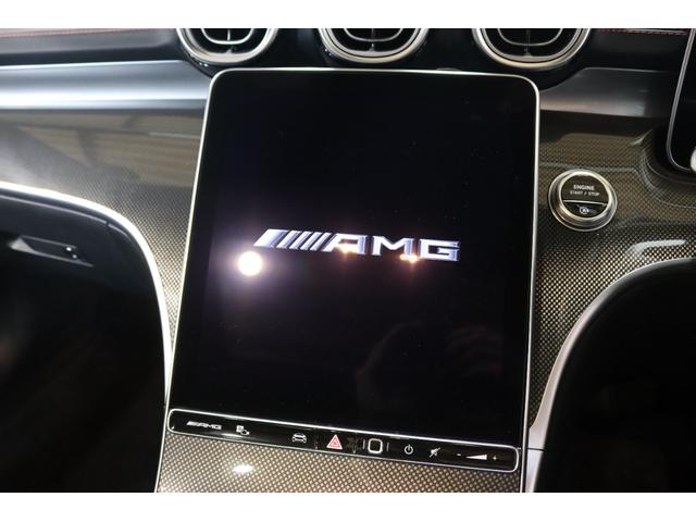 Cクラス C43 4マチック AMGナイト&RSP MEコネ 黒本革&ベンチレーター パノSR HUD MBUX/ARナビTV スマホ連携 ブルメスタ 360カメラ 自動トランク AMGエアロ&19AW Rアクスルステア 2年保証(11枚目)