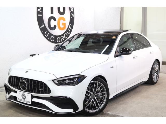 Cクラス C43 4マチック AMGナイト&RSP MEコネ 黒本革&ベンチレーター パノSR HUD MBUX/ARナビTV スマホ連携 ブルメスタ 360カメラ 自動トランク AMGエアロ&19AW Rアクスルステア 2年保証(12枚目)