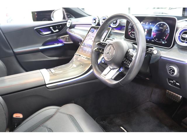 Cクラス C43 4マチック AMGナイト&RSP MEコネ 黒本革&ベンチレーター パノSR HUD MBUX/ARナビTV スマホ連携 ブルメスタ 360カメラ 自動トランク AMGエアロ&19AW Rアクスルステア 2年保証(13枚目)