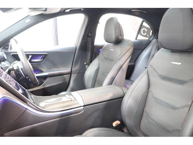 Cクラス C43 4マチック AMGナイト&RSP MEコネ 黒本革&ベンチレーター パノSR HUD MBUX/ARナビTV スマホ連携 ブルメスタ 360カメラ 自動トランク AMGエアロ&19AW Rアクスルステア 2年保証(32枚目)