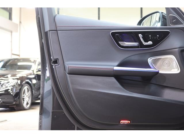 Cクラスステーションワゴン C43 4マチック RSP BSG搭載 現行 1オーナー 黒本革&ベンチレーター パノラマSR HUD MBUX/ARナビTV スマホ連携 ブルメスター 360カメラ AMGエアロ&19AW Rアクスルステア 2年保証付(22枚目)