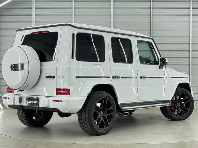 Ｇクラス Ｇ６３　マヌファクトゥーアプログラムプラス　Ｄ車　サンルーフ　ブルメスターサラウンドサウンド　エクスクルーシブナッパレザー　ドライビングダイナミックシート　リラクゼーション機能　フルレザー仕様　シートヒーター＆クーラー　スペアタイヤカバーボディ同色（22枚目）