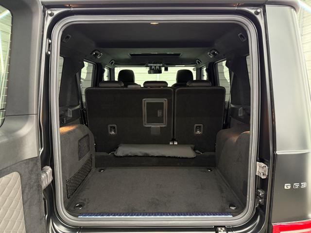 Ｇクラス Ｇ６３　ストロンガーザンタイムエディション　国内限定１００台　特別仕様車　ＡＭＧレザーエクスクルーシブ　ＡＭＧカーボンファイバーインテリアトリム　ＡＭＧ鍛造２２インチＡＷ　ドライビングダイナミックシート　サンルーフ　アップルカープレイ　３６０°カメラ（27枚目）