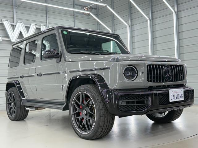 Ｇクラス Ｇ６３　左Ｈ　スペシャルオーダー　ＡＭＧナイト　特注仕様　マヌファクトゥーアプログラムプラス　ＡＭＧカーボンファイバーインテリア　フルレザー仕様　サンルーフ　アップルカープレイ　ブルメスターサウンド　サンルーフ　ソフトクローズドア　リラクゼーション機能（3枚目）