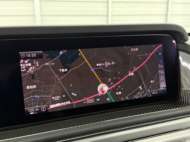 Ｇクラス Ｇ６３　左Ｈ　スペシャルオーダー　ＡＭＧナイト　特注仕様　マヌファクトゥーアプログラムプラス　ＡＭＧカーボンファイバーインテリア　フルレザー仕様　サンルーフ　アップルカープレイ　ブルメスターサウンド　サンルーフ　ソフトクローズドア　リラクゼーション機能（51枚目）