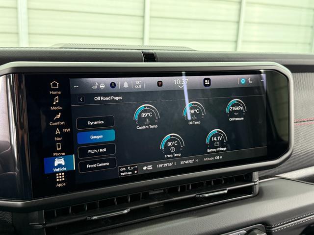 ジープ・ラングラーアンリミテッド ルビコンＸ　３．６Ｌ　新色４１　日本未発売グレード　スカイトップ　エクストリームリーコン３５タイヤＰＫＧ　フロント１２ｗａｙパワーシート　３５インチタイヤ　ブラックナッパレザーシート　１２．３インチモニター　ワイヤレスアップルカープレイ　シートヒーター（30枚目）