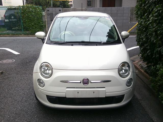 ５００ ペッレ　マイチェンモデル禁煙・１００台限定車ポルトローナフラウ社製レッドフル本革デザインレザーシート・白本革巻ステア＆スイッチ・Ｔベルト交換不要・ＴＶナビＥＴＣ・純正ＣＤオーディオ・デザイン専用アルミ取説記録（3枚目）