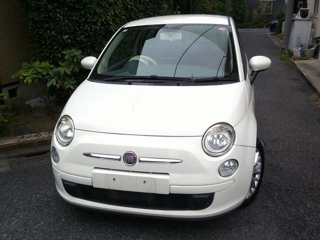 ５００ ペッレ　マイチェンモデル禁煙・１００台限定車ポルトローナフラウ社製レッドフル本革デザインレザーシート・白本革巻ステア＆スイッチ・Ｔベルト交換不要・ＴＶナビＥＴＣ・純正ＣＤオーディオ・デザイン専用アルミ取説記録（4枚目）