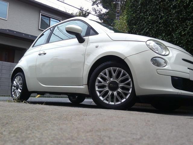 ５００ ペッレ　マイチェンモデル禁煙・１００台限定車ポルトローナフラウ社製レッドフル本革デザインレザーシート・白本革巻ステア＆スイッチ・Ｔベルト交換不要・ＴＶナビＥＴＣ・純正ＣＤオーディオ・デザイン専用アルミ取説記録（14枚目）