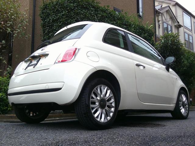 ５００ ペッレ　マイチェンモデル禁煙・１００台限定車ポルトローナフラウ社製レッドフル本革デザインレザーシート・白本革巻ステア＆スイッチ・Ｔベルト交換不要・ＴＶナビＥＴＣ・純正ＣＤオーディオ・デザイン専用アルミ取説記録（62枚目）