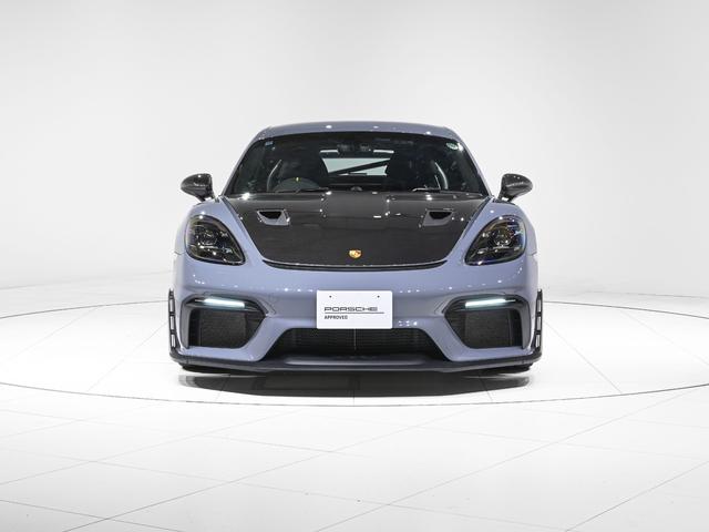 ７１８ケイマン ７１８ケイマンＧＴ４　ＲＳ　ヴァイザッハＰＫＧ　クラブスポーツＰＫＧ　スポーツクロノＰＫＧ　ＰＣＣＢ　フロントアクスルリフトシステム　ＢＯＳＥサウンドシステム　フルバケットシート　ロールケージ　ＬＥＤ　ヘッドライト　ＰＤＬＳ（2枚目）