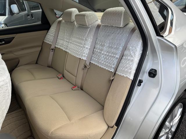 ティアナ XL 禁煙車 Bカメラ HID インテリキー TVキット 純正ナビフルセグTV Bluetoothオーディオ Pシート オットマン コーナーセンサー 踏み間違い衝突防止アシスト ビルトインETC 純正AW(43枚目)