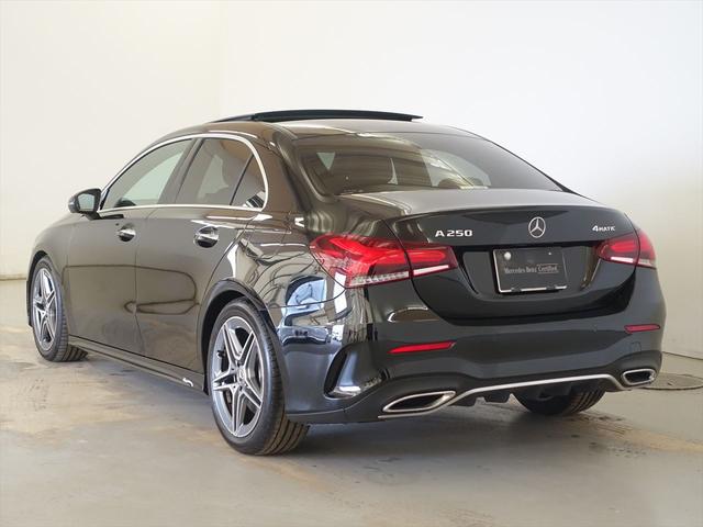 Ａクラスセダン Ａ２５０　４ＭＡＴＩＣ　セダン　ＡＭＧライン　レーダーセーフティパッケージ　アドバンスドパッケージ　ナビゲーションパッケージ　Ｂｌｕｅｔｏｏｔｈ接続　ＥＴＣ　ＬＥＤヘッドライト　ＴＶ　アイドリングストップ　クルーズコントロール　コネクテッド機能（4枚目）