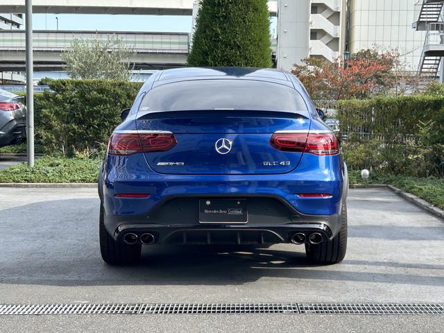 GLC GLC43 4MATIC クーペ AMGレザーエクスクルーシブパッケージ Bluetooth接続 ETC LEDヘッドライト TV アイドリングストップ クルーズコントロール コネクテッド機能 サイドカメラ サンルーフ・ガラスルーフ(5枚目)