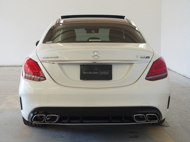 Ｃクラス Ｃ６３　Ｓ　コンフォートパッケージ　Ｂｌｕｅｔｏｏｔｈ接続　ＥＴＣ　ＬＥＤヘッドライト　ＴＶ　アイドリングストップ　クルーズコントロール　コネクテッド機能　サンルーフ・ガラスルーフ　シートヒーター　トランクスルー（3枚目）