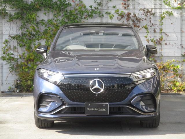 EQS SUV EQS580 4MATIC SUV スポーツ ナイトパッケージ ショーファーパッケージ 3列シート Bluetooth接続 ETC LEDヘッドライト TV クルーズコントロール コネクテッド機能 サイドカメラ サンルーフ・ガラスルーフ(2枚目)