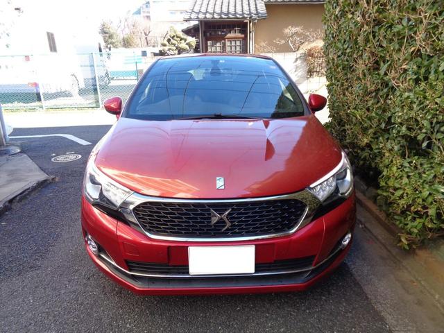 ＤＳ４ シック　ブルーＨＤｉ　ＤＳ　ＬＥＤビジョンパッケージ　ディーゼルＴＢ禁煙１オナ日本製６速ＡＴ・ＧＯキーＴＶナビＵＳＢ対応Ｂカメ前後ドラレコＥＴＣリア薄型モニタ画面Ｘ２・ＬＥＤ＆ＨＩＤ・ゼニスウィンド白＆黒Ｈ革アルカンターラ・ブラインドＳ・クルコン取説記録（51枚目）