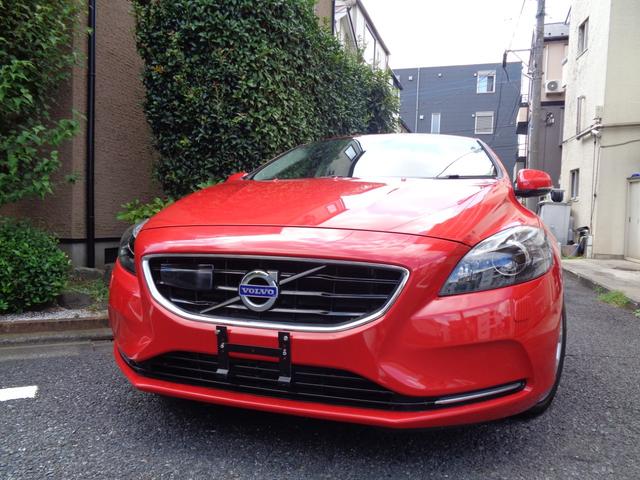 Ｖ４０ Ｔ４　ＳＥ　１オナ禁煙Ｈ白革メモリ／パワー／ヒータ・スマート鍵・ＬＥＤ＆ＨＩＤ・ＩＣＴＢ６速ＡＴティップ・ＴＶナビＢカメＥＴＣ・革巻ステア・ＢＬＩＳ追従クルーズ＆追突軽減・死角警告＆レーンキープ大径アルミ取説記録（13枚目）