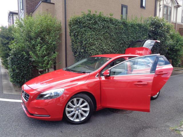 Ｖ４０ Ｔ４　ＳＥ　１オナ禁煙Ｈ白革メモリ／パワー／ヒータ・スマート鍵・ＬＥＤ＆ＨＩＤ・ＩＣＴＢ６速ＡＴティップ・ＴＶナビＢカメＥＴＣ・革巻ステア・ＢＬＩＳ追従クルーズ＆追突軽減・死角警告＆レーンキープ大径アルミ取説記録（61枚目）