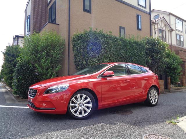 Ｖ４０ Ｔ４　ＳＥ　１オナ禁煙Ｈ白革メモリ／パワー／ヒータ・スマート鍵・ＬＥＤ＆ＨＩＤ・ＩＣＴＢ６速ＡＴティップ・ＴＶナビＢカメＥＴＣ・革巻ステア・ＢＬＩＳ追従クルーズ＆追突軽減・死角警告＆レーンキープ大径アルミ取説記録（78枚目）