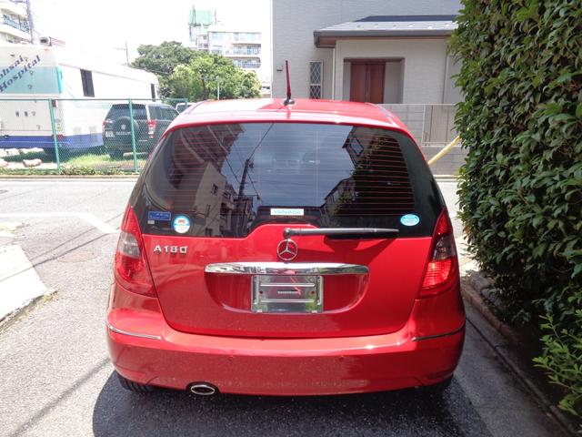 Ａクラス Ａ１８０　エレガンス　最終１オナ禁煙・ＨＩＤ・Ｈ黒本革・前後クロームグリル＆フォグ＆センサ・電動コーナーポール・埋込ナビＥＴＣ・革ステアスイッチ／ティップシフト／クルコン・鏡マーカ・バイザー・専デザインアルミ取説記録Ｓキー（43枚目）