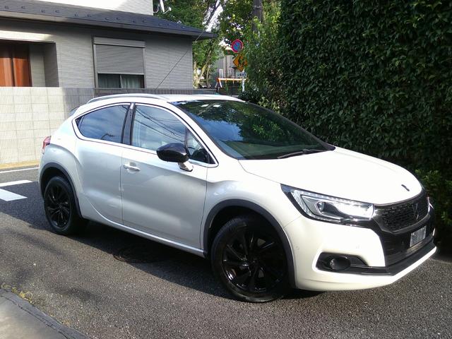 ＤＳ４ クロスバック　禁煙１オーナＴＶナビＢカメラＢトゥース対応ＥＴＣ・日本アイシン製６速トルコンＡＴ・ＰＵＳＨＵスマートキー・ゼニス窓・Ｈ黒革＆白席・ＬＥＤ＆ＨＩＤ・クルコン・１７黒アルミ・ブラインドＳ・Ｐセンサ取説記録（2枚目）