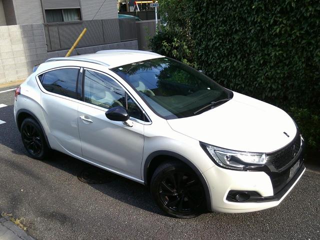ＤＳ４ クロスバック　禁煙１オーナＴＶナビＢカメラＢトゥース対応ＥＴＣ・日本アイシン製６速トルコンＡＴ・ＰＵＳＨＵスマートキー・ゼニス窓・Ｈ黒革＆白席・ＬＥＤ＆ＨＩＤ・クルコン・１７黒アルミ・ブラインドＳ・Ｐセンサ取説記録（76枚目）