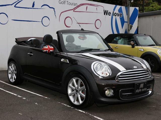 ＭＩＮＩ クーパー　コンバーチブル　ハイゲート　後期モデル　特別仕様車ハイゲート　ブラウン本革シート　シートヒーター　電動オープン（3枚目）