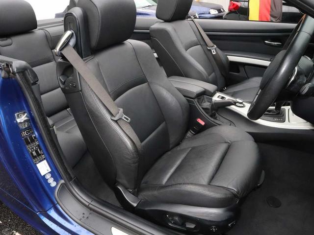 ３シリーズ ３３５ｉカブリオレ　Ｍスポーツパッケージ　ルマンブルー　／禁煙車／ワンオーナー車／整備点検記録簿付き／パドルシフト／黒本革シート／シートヒーター／ＨＩＤキセノンヘッドライト／ＨＤＤナビ／バックセンサー／電動オープン／オープン専門店保証付き（19枚目）