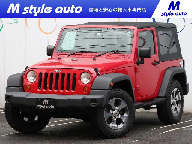 ジープ・ラングラー スポーツ　ＪＫモデル　ソフトトップ新品　ＪＫサハラ後期アルミ・ＢＦグッドリッチ　／禁煙車／整備点検記録簿付き（2枚目）
